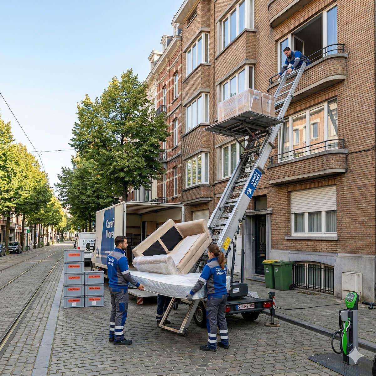 Déménageur à Bruxelles