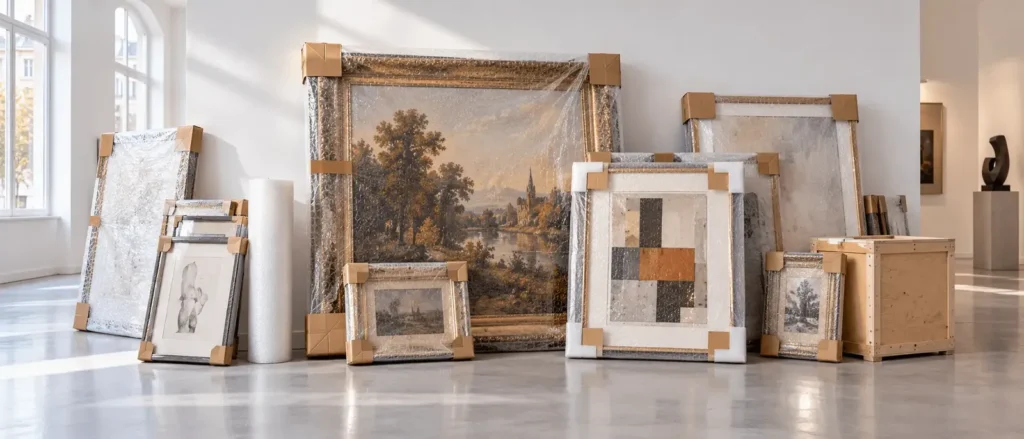 Transport d'œuvres d'art et de tableaux à Bruxelles